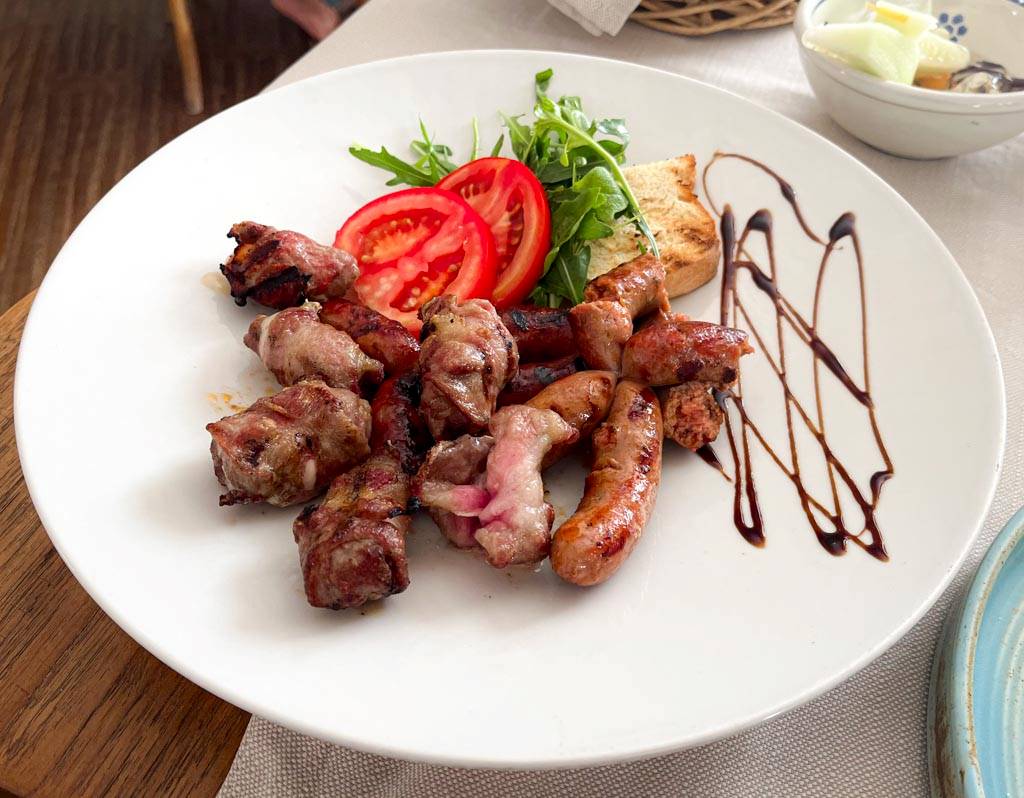 Cisternino apulische Bombette (Fleischspieße)